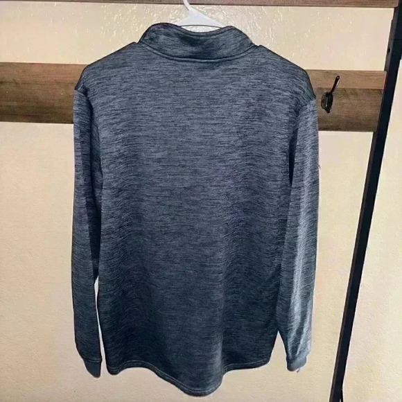 Under Armour ColdGear Fleece Lined Quarter Zip Pullover Sweatshirt Size Large - Picture 5 of 7